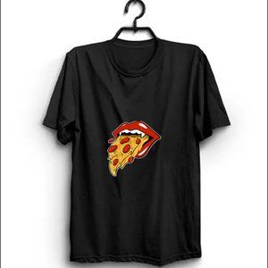 Pizza Netflix T-Shirts for Sale, The Rolling Stones Essential T-Shirt